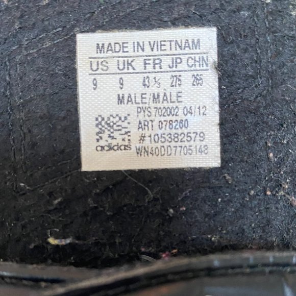 Adidas Velcro Strap Adissage Slides - Picture 5 of 5